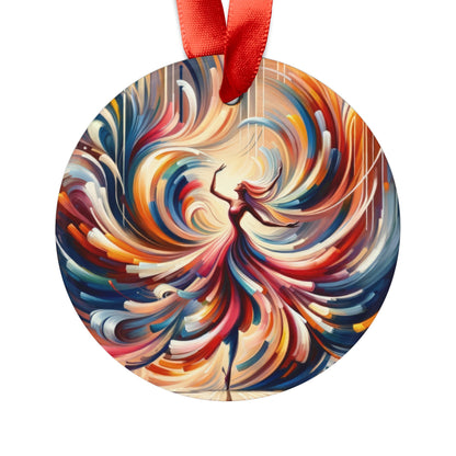 Life Grandest Ballroom Acrylic Ornament with Ribbon - ATUH.ART