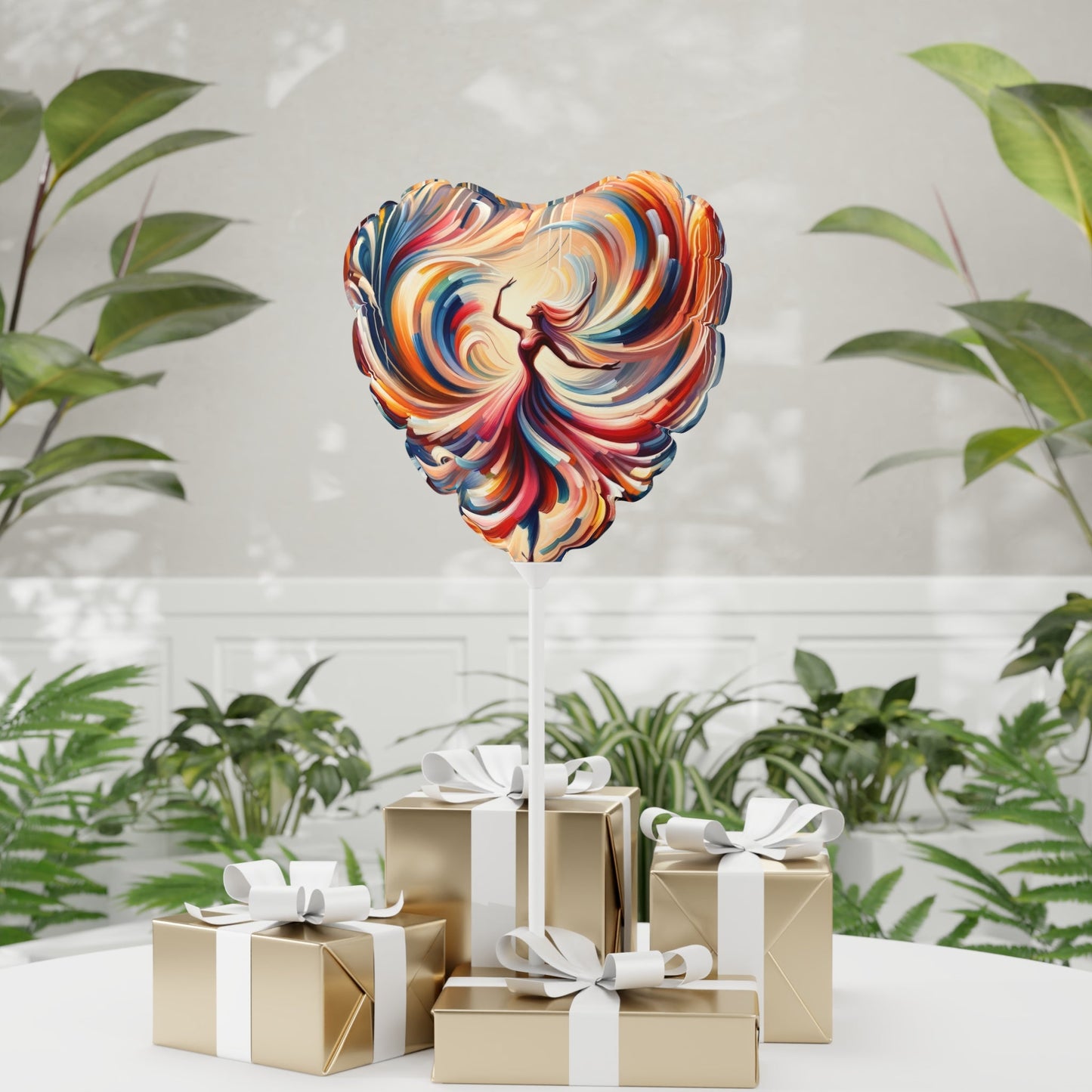 Life Grandest Ballroom Balloon (Round and Heart-shaped), 11" - ATUH.ART