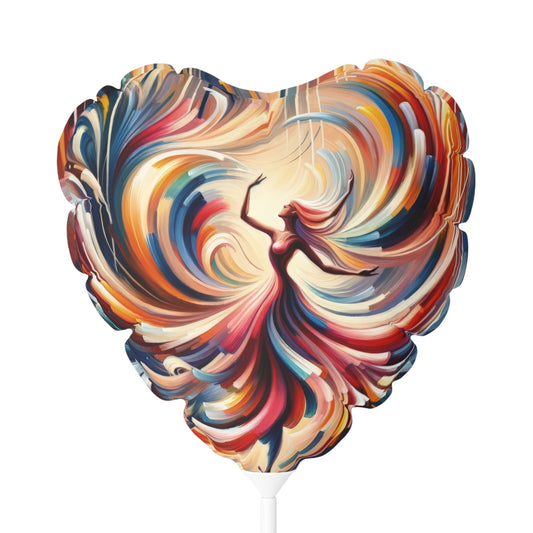 Life Grandest Ballroom Balloon (Round and Heart-shaped), 11" - ATUH.ART