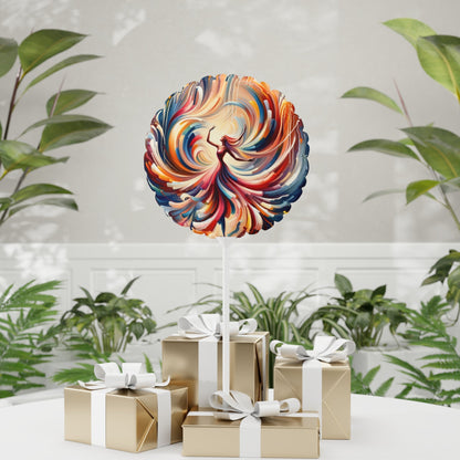 Life Grandest Ballroom Balloon (Round and Heart-shaped), 11" - ATUH.ART