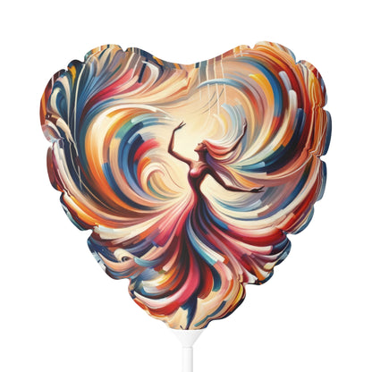 Life Grandest Ballroom Balloon (Round and Heart-shaped), 11" - ATUH.ART