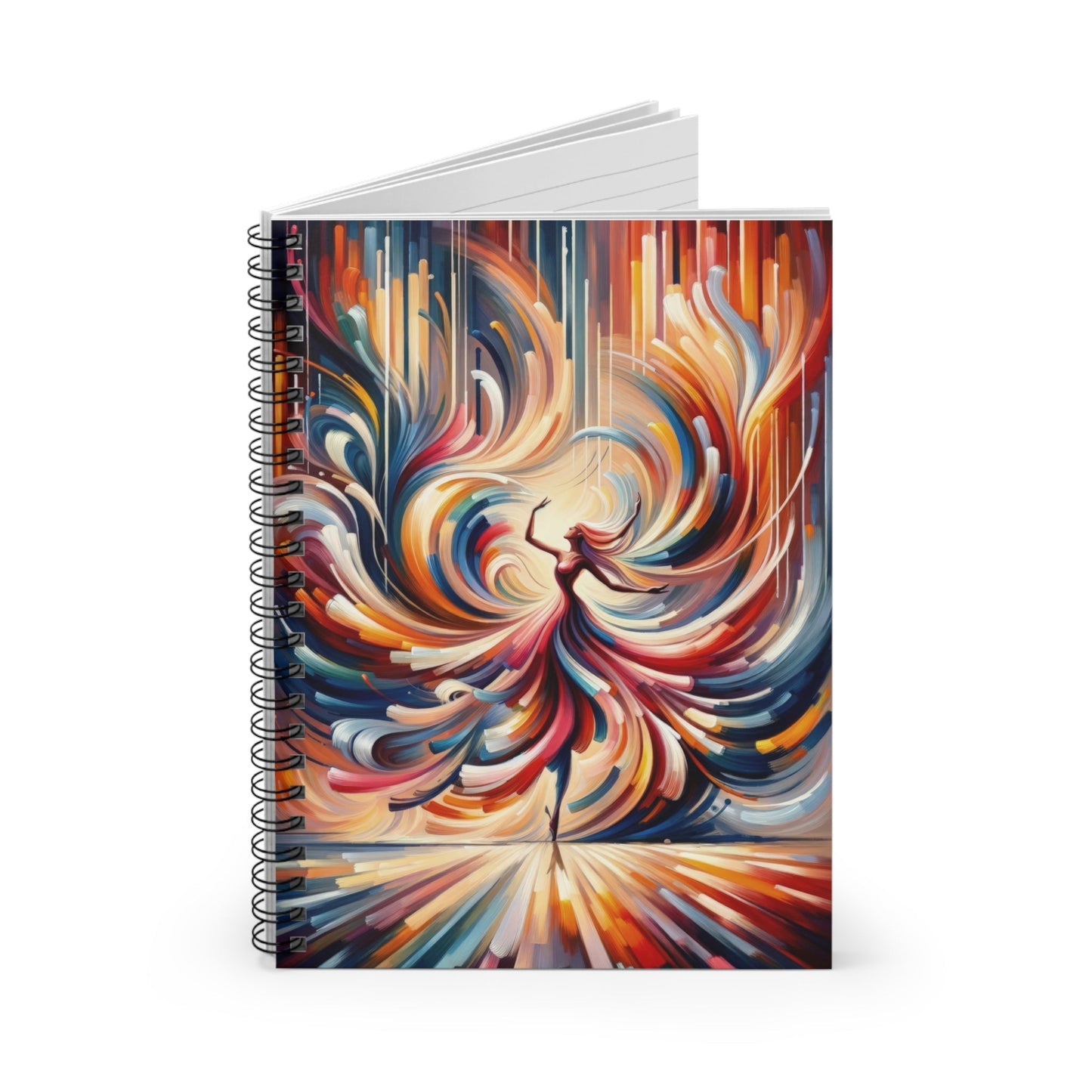 Life Grandest Ballroom Spiral Notebook - Ruled Line - ATUH.ART