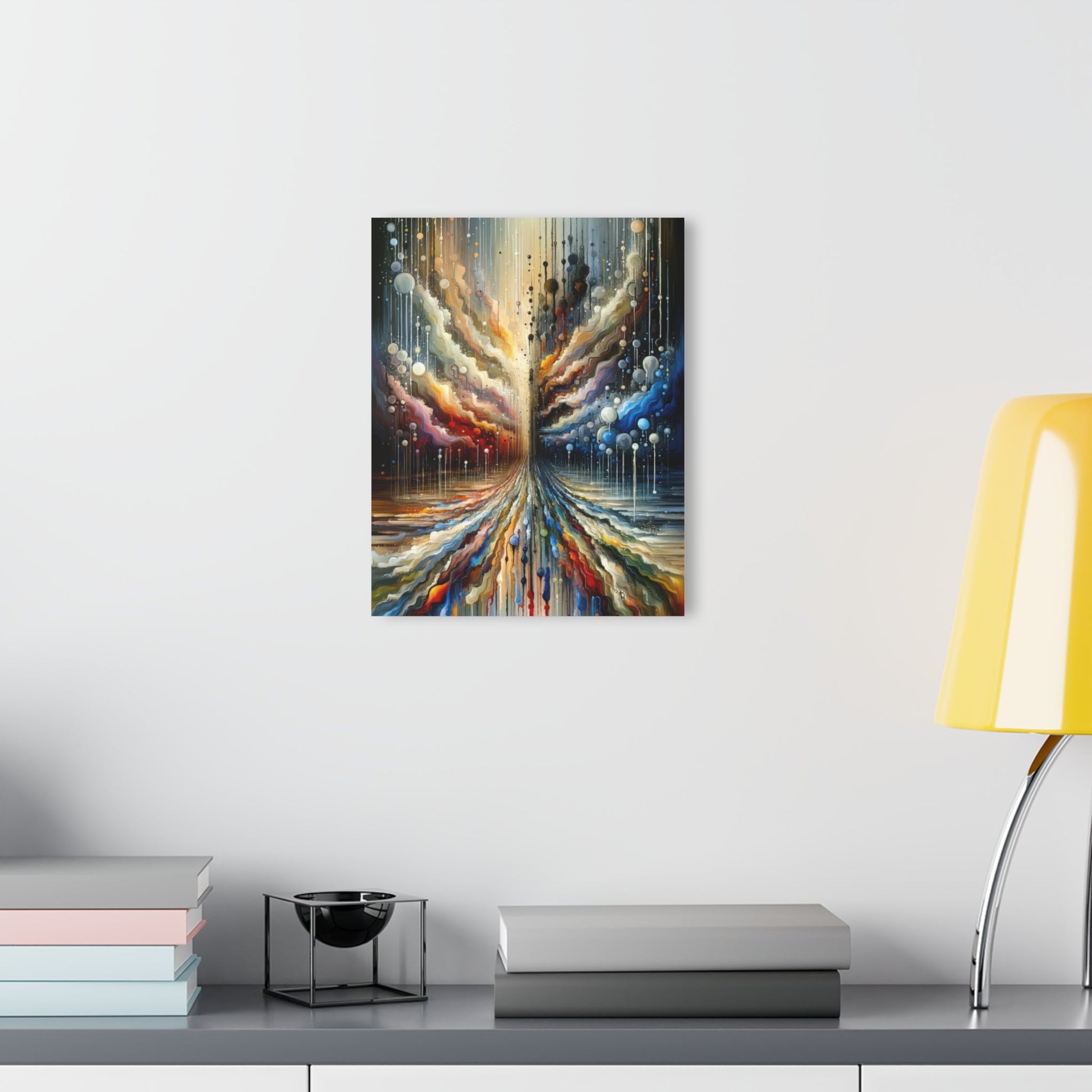 Linguistic Resonance Cascade Acrylic Prints (French Cleat Hanging) - ATUH.ART