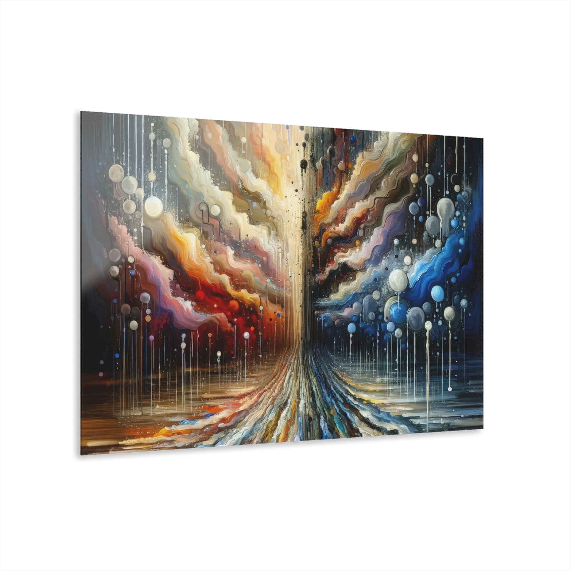 Linguistic Resonance Cascade Acrylic Prints (French Cleat Hanging) - ATUH.ART