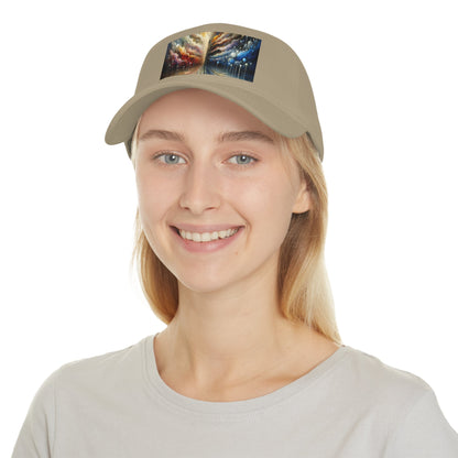 Linguistic Resonance Cascade Low Profile Baseball Cap - ATUH.ART