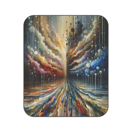 Linguistic Resonance Cascade Picnic Blanket - ATUH.ART