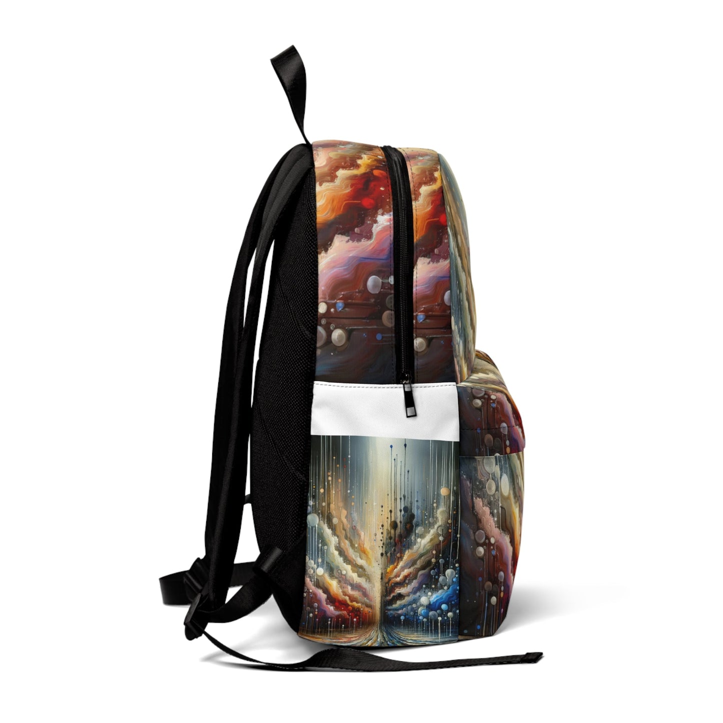 Linguistic Resonance Cascade Unisex Classic Backpack - ATUH.ART
