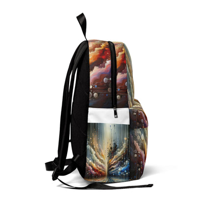 Linguistic Resonance Cascade Unisex Classic Backpack - ATUH.ART