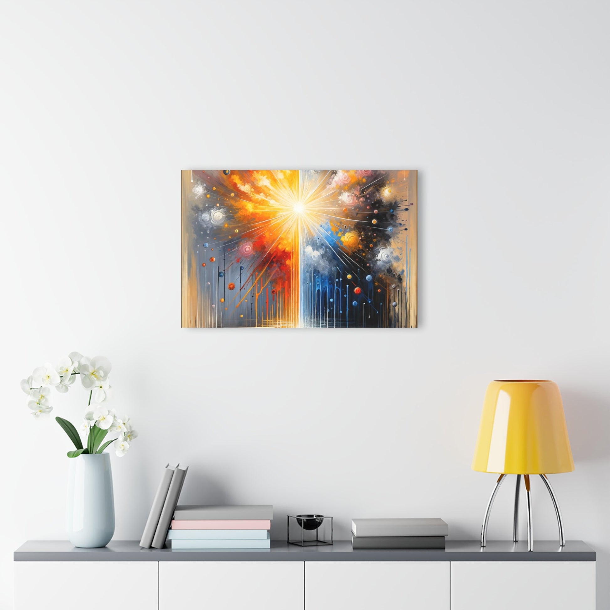 Luminous Abstract Tachism Acrylic Prints (French Cleat Hanging) - ATUH.ART