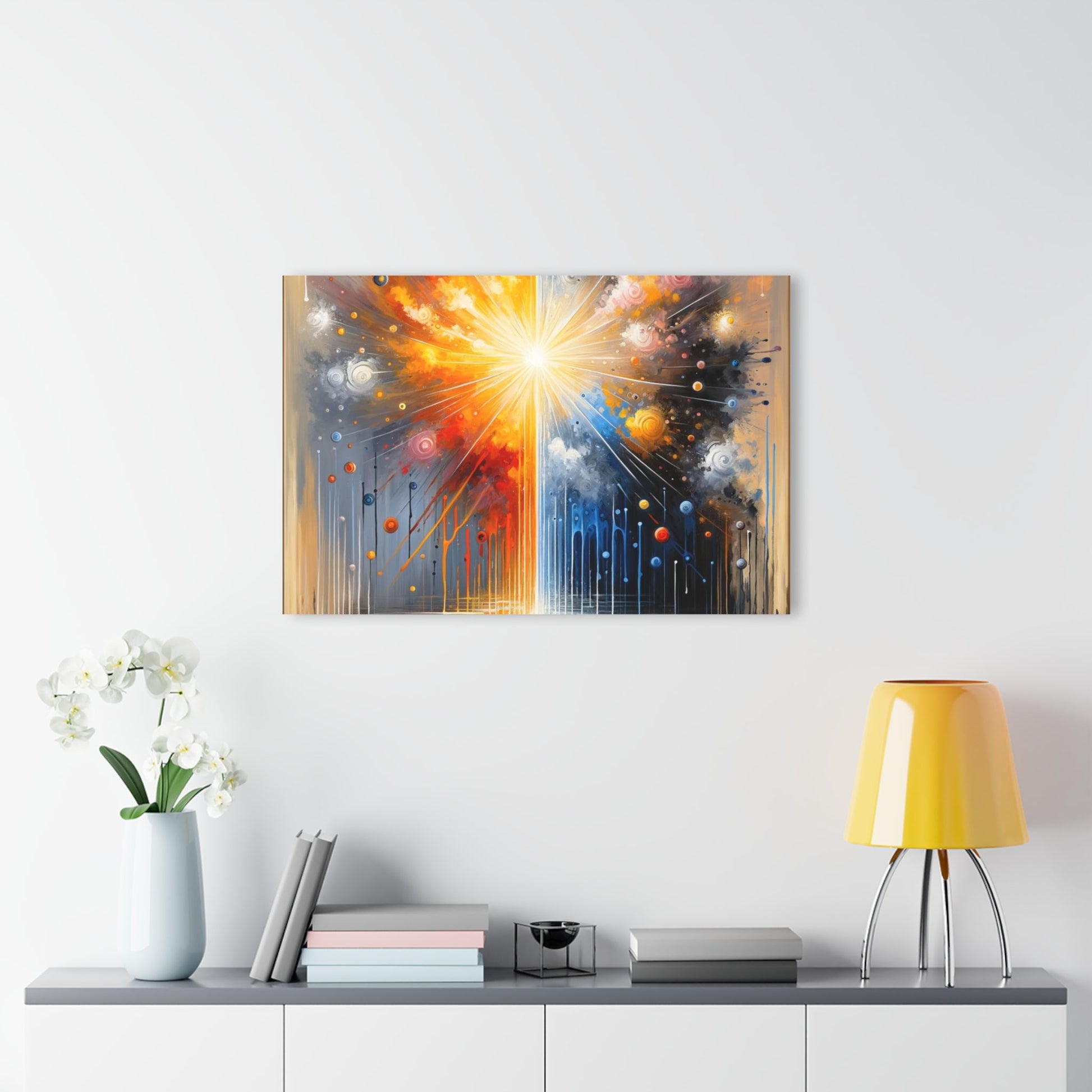 Luminous Abstract Tachism Acrylic Prints (French Cleat Hanging) - ATUH.ART