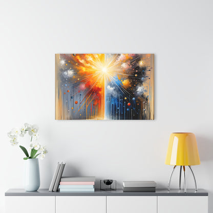 Luminous Abstract Tachism Acrylic Prints (French Cleat Hanging) - ATUH.ART