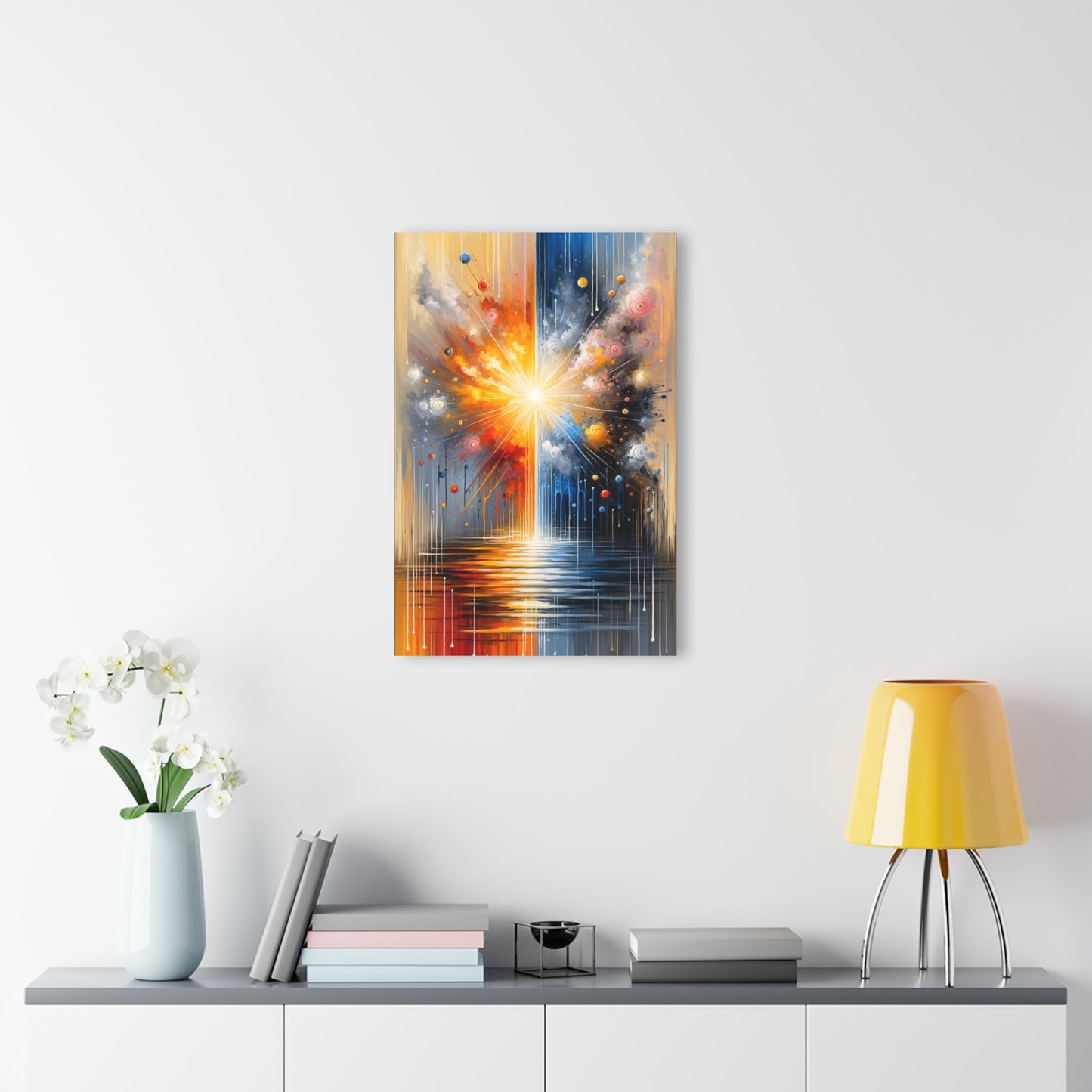 Luminous Abstract Tachism Acrylic Prints (French Cleat Hanging) - ATUH.ART
