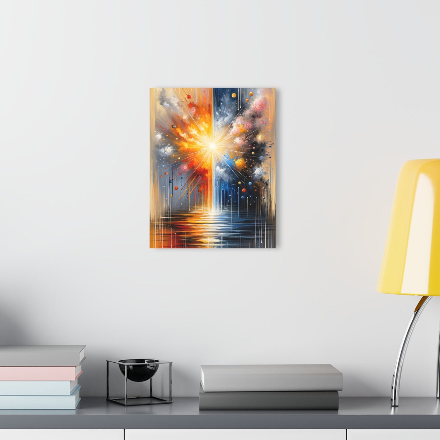 Luminous Abstract Tachism Acrylic Prints (French Cleat Hanging) - ATUH.ART