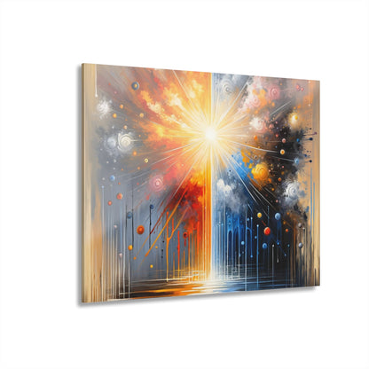 Luminous Abstract Tachism Acrylic Prints (French Cleat Hanging) - ATUH.ART