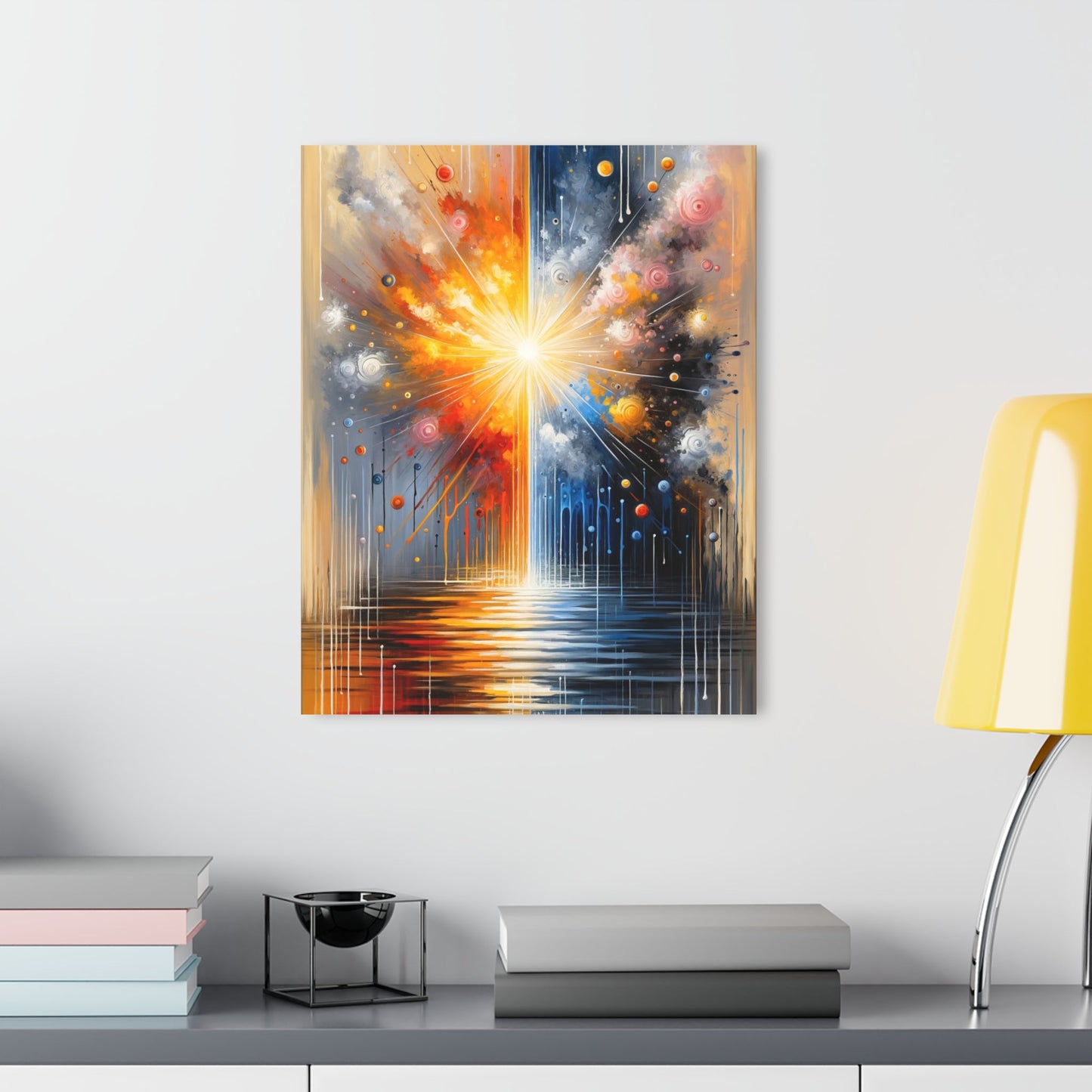 Luminous Abstract Tachism Acrylic Prints (French Cleat Hanging) - ATUH.ART