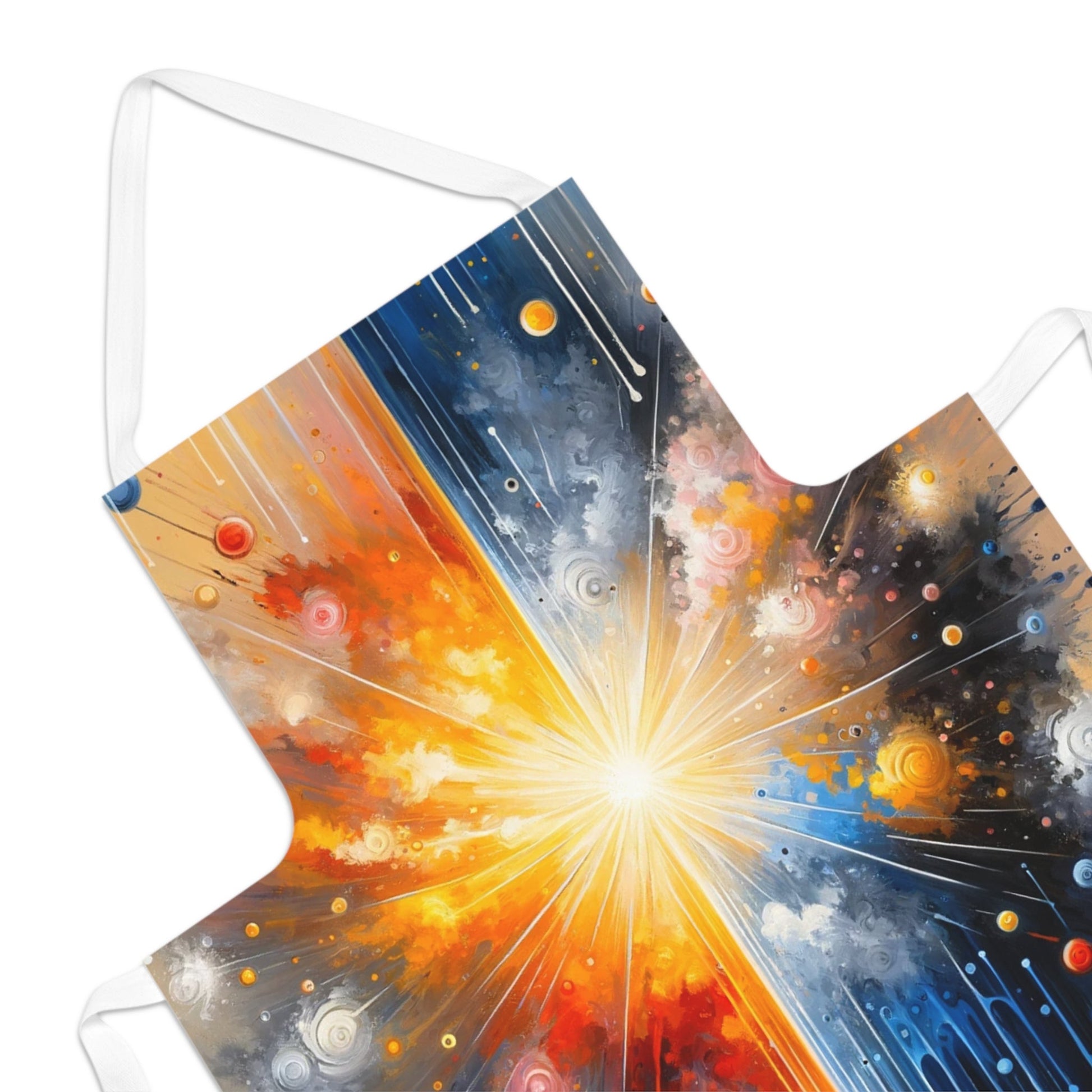 Luminous Abstract Tachism Adult Apron (AOP) - ATUH.ART