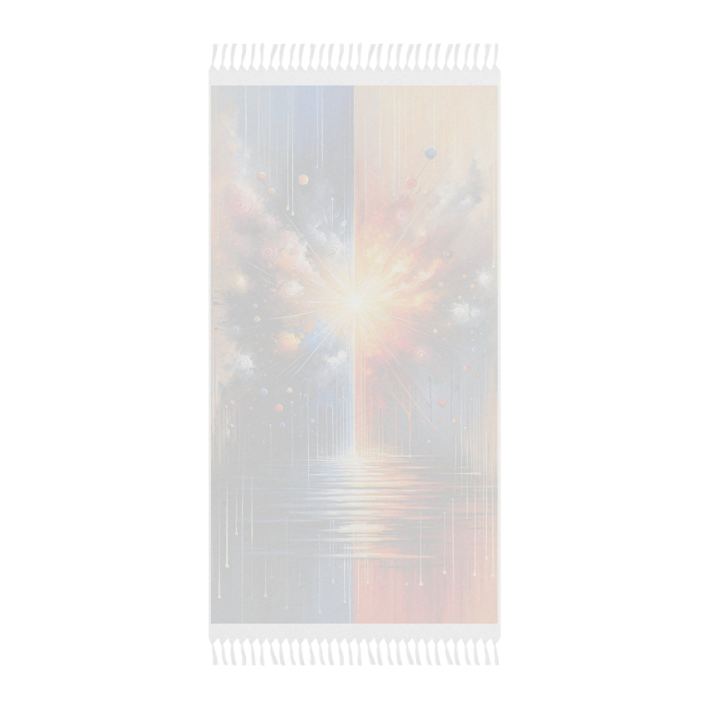 Luminous Abstract Tachism Boho Beach Cloth - ATUH.ART