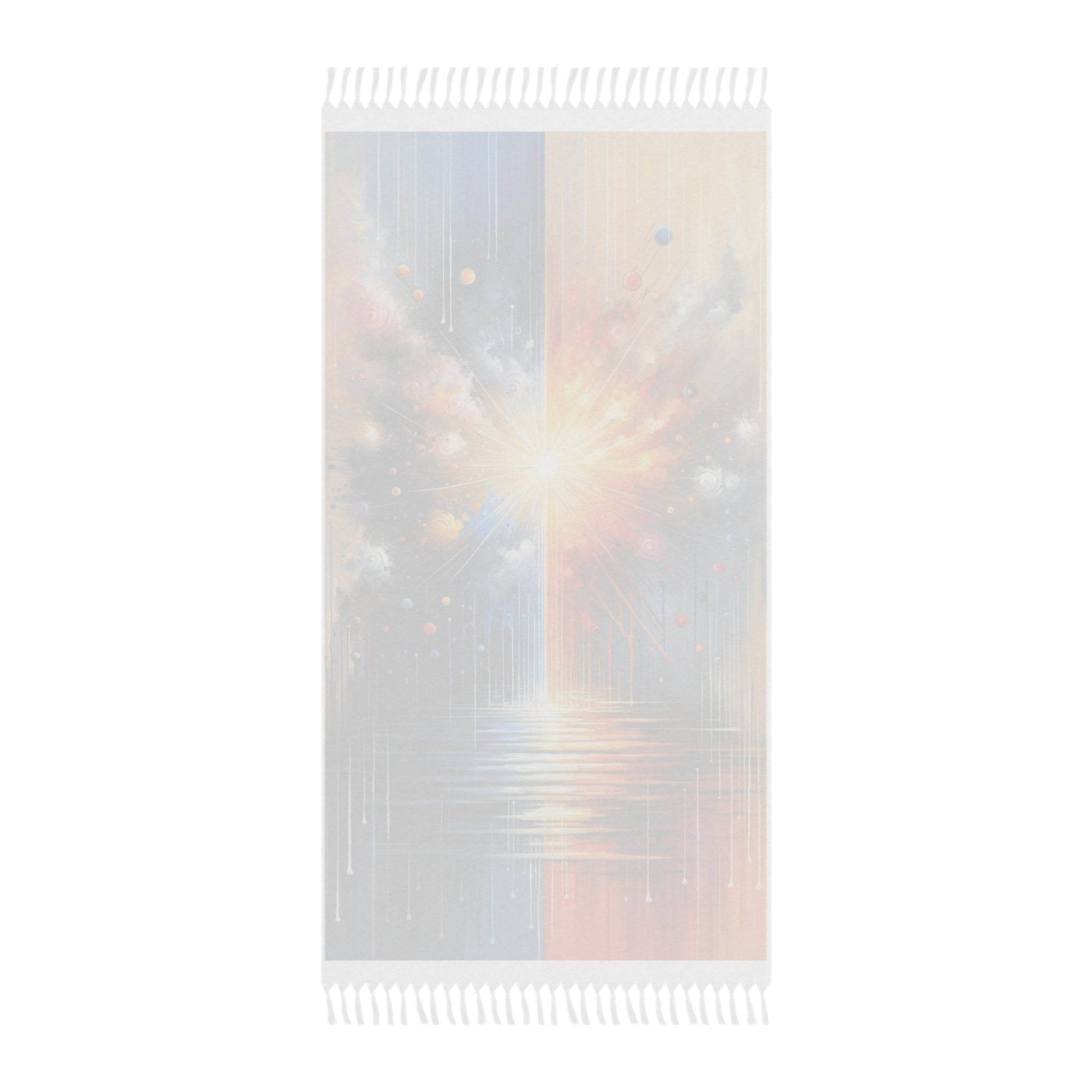 Luminous Abstract Tachism Boho Beach Cloth - ATUH.ART