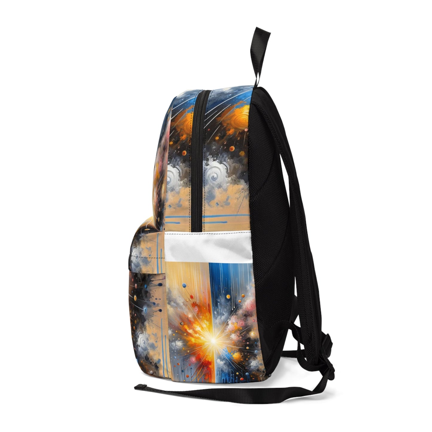 Luminous Abstract Tachism Unisex Classic Backpack - ATUH.ART