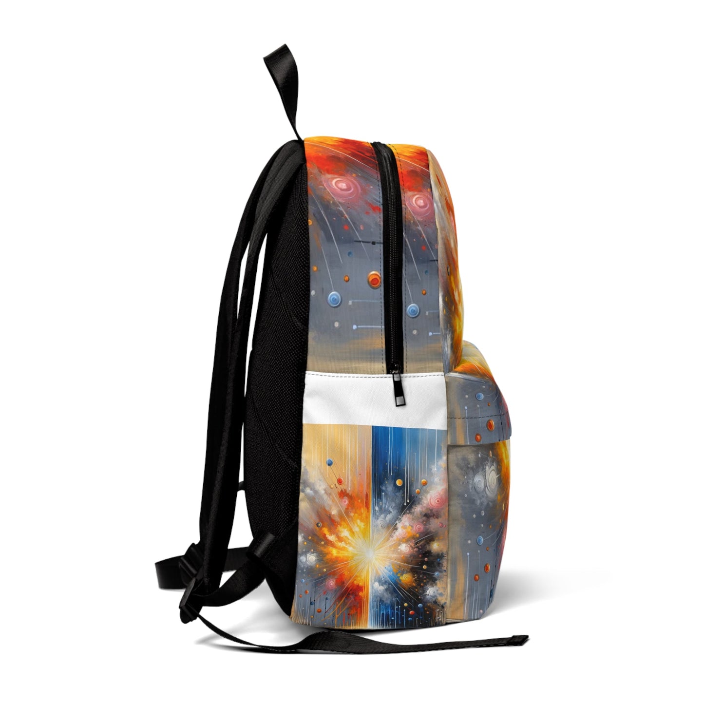 Luminous Abstract Tachism Unisex Classic Backpack - ATUH.ART