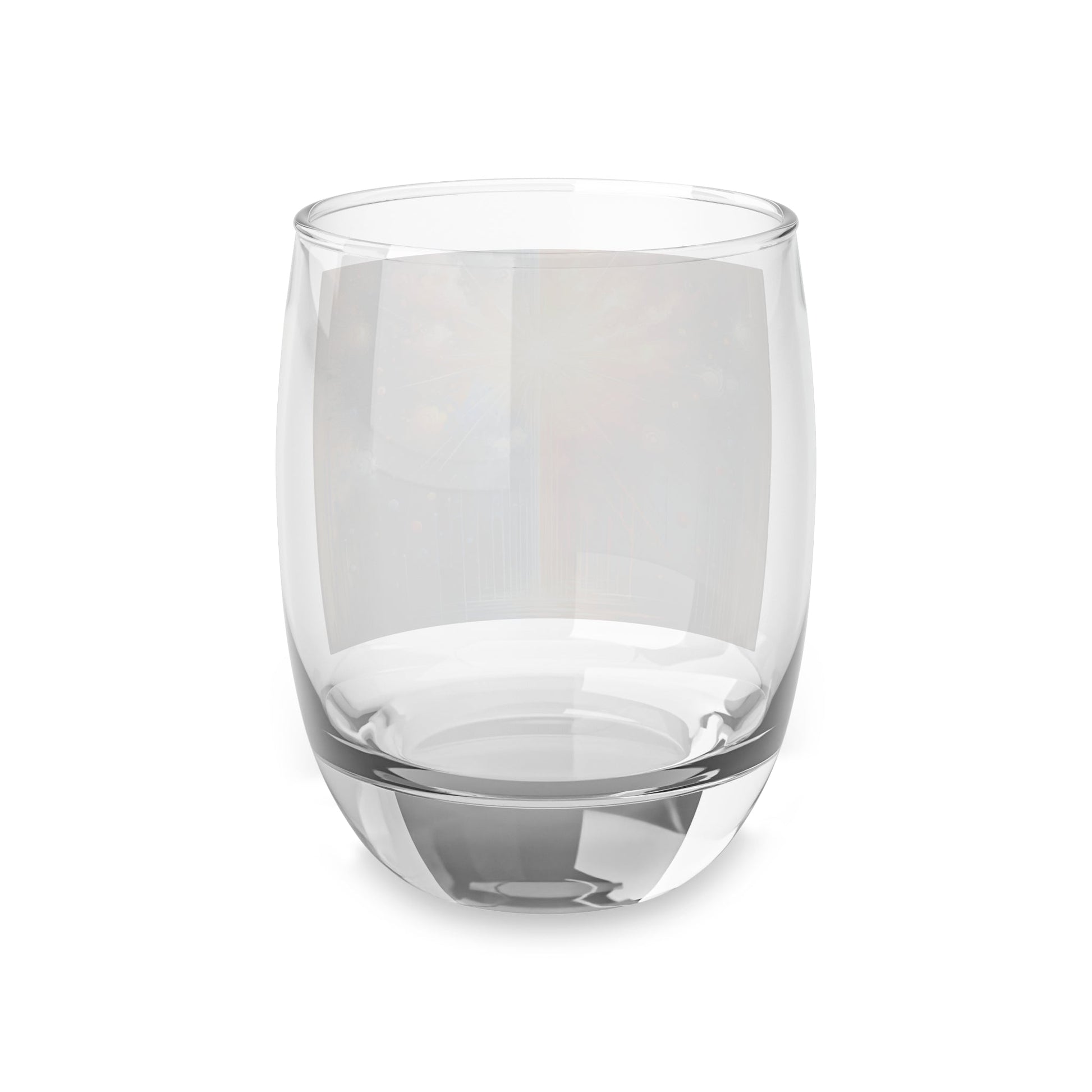 Luminous Abstract Tachism Whiskey Glass - ATUH.ART