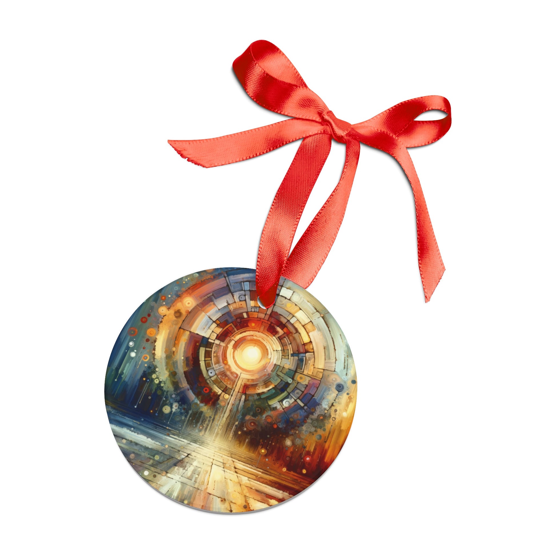 Majestic Quest Aura Acrylic Ornament with Ribbon - ATUH.ART