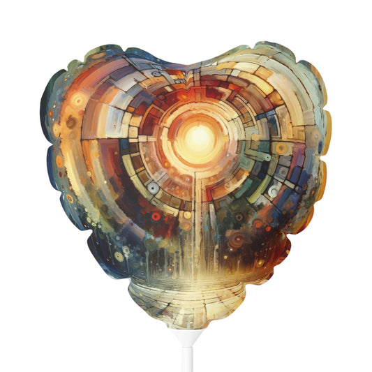 Majestic Quest Aura Balloon (Round and Heart-shaped), 11" - ATUH.ART