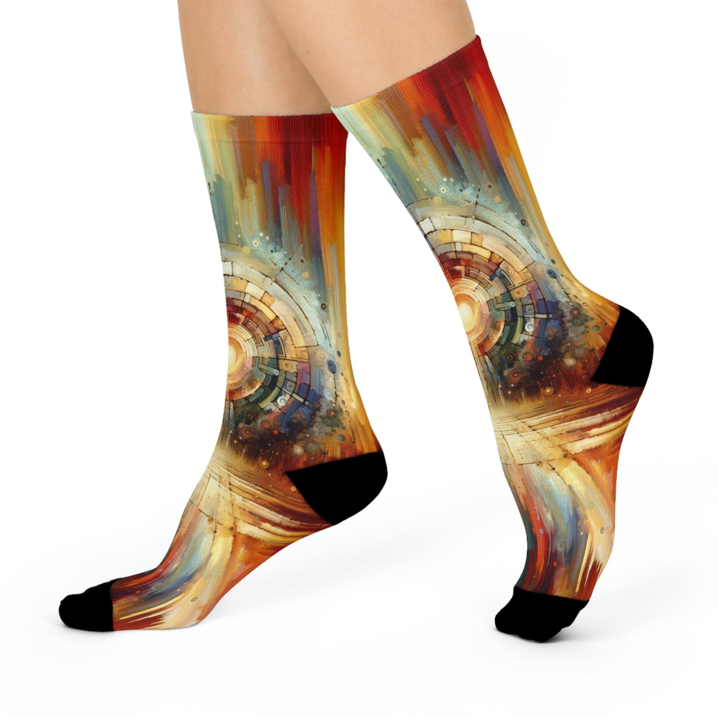 Majestic Quest Aura Cushioned Crew Socks - ATUH.ART