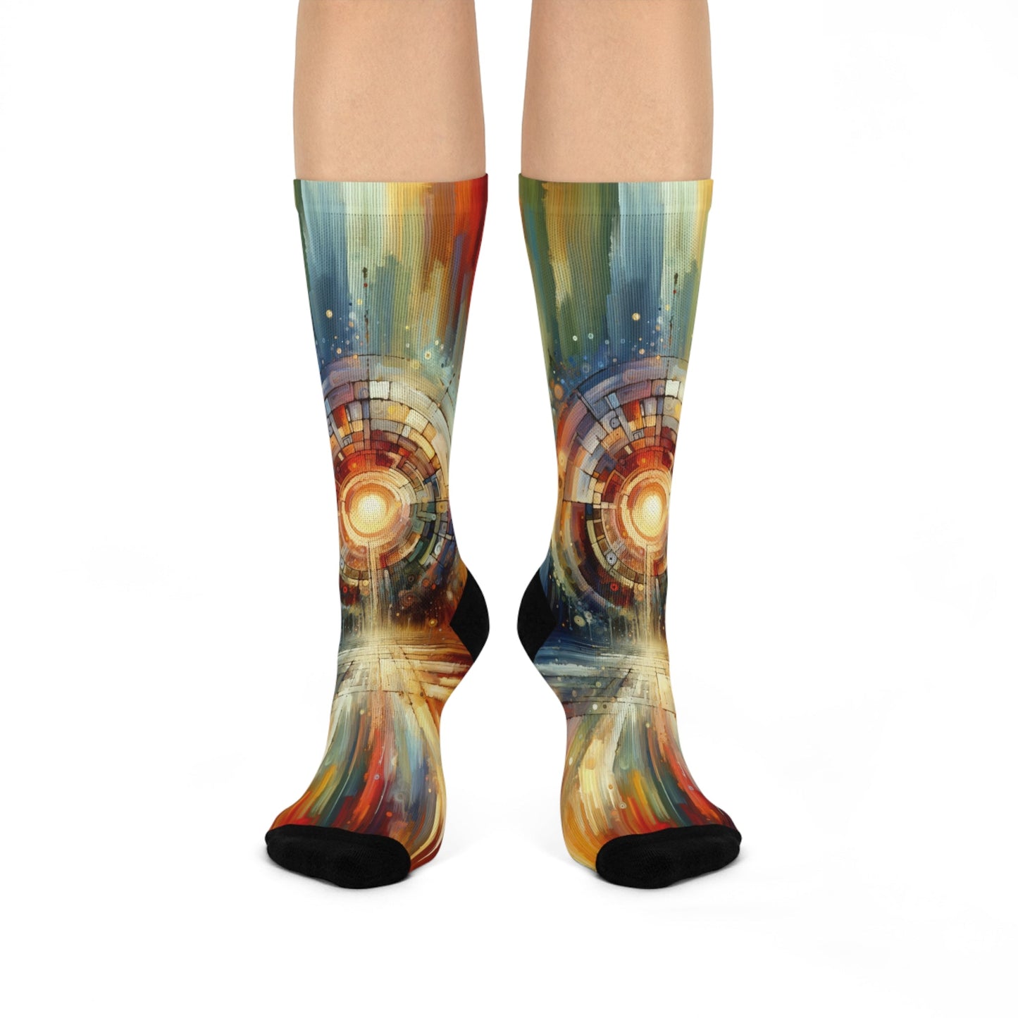 Majestic Quest Aura Cushioned Crew Socks - ATUH.ART