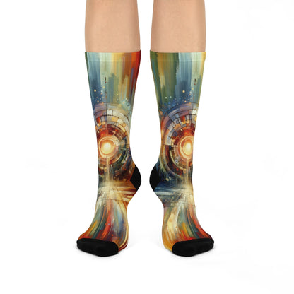 Majestic Quest Aura Cushioned Crew Socks - ATUH.ART