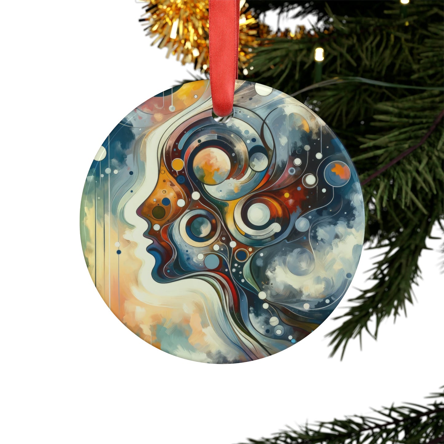 Marvel Uniting Dialogue Acrylic Ornament with Ribbon - ATUH.ART
