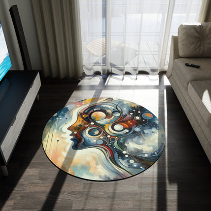 Marvel Uniting Dialogue Round Rug - ATUH.ART