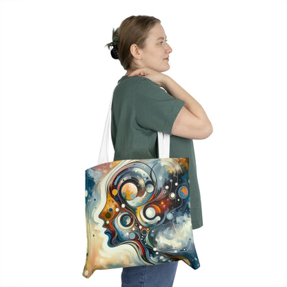 Marvel Uniting Dialogue Shoulder Tote Bag (AOP) - ATUH.ART