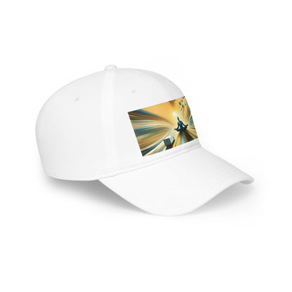 Meditative Commute Flow Low Profile Baseball Cap - ATUH.ART