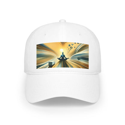 Meditative Commute Flow Low Profile Baseball Cap - ATUH.ART