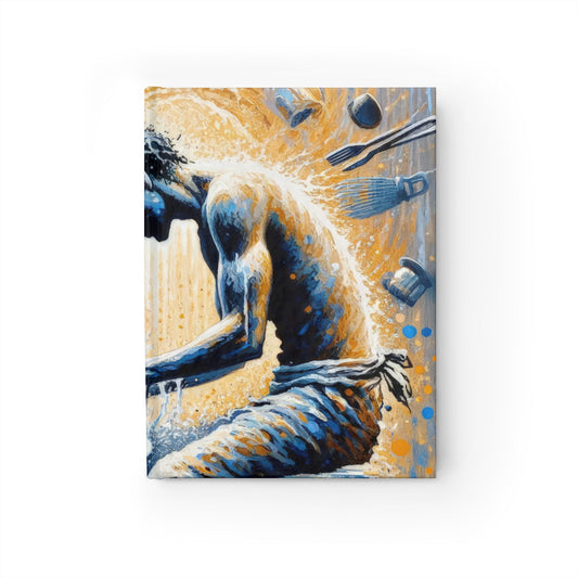 Meditative Kinetic Tachism Journal - Blank - ATUH.ART
