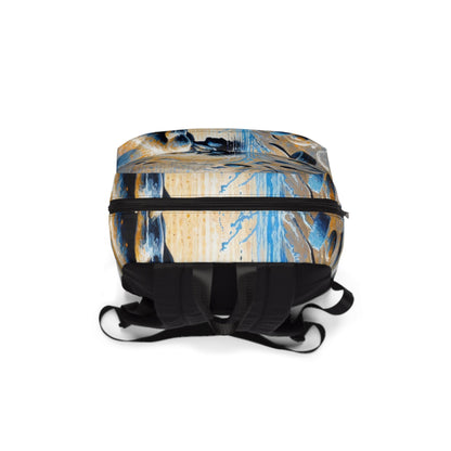 Meditative Kinetic Tachism Unisex Classic Backpack - ATUH.ART
