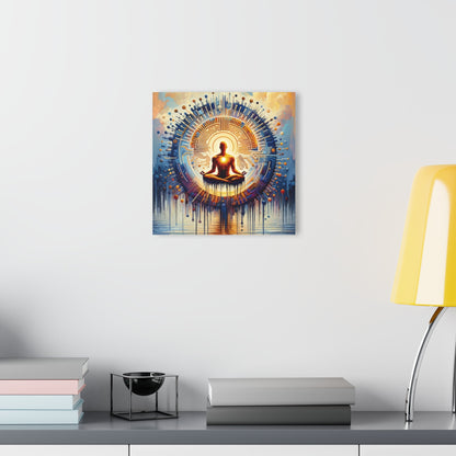 Meditative Technological Fusion Acrylic Prints (French Cleat Hanging) - ATUH.ART