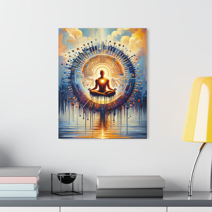 Meditative Technological Fusion Acrylic Prints (French Cleat Hanging) - ATUH.ART