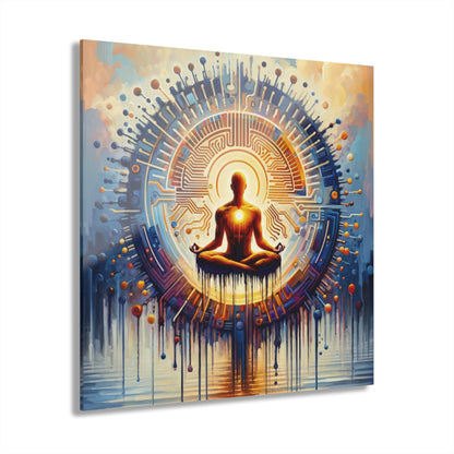 Meditative Technological Fusion Acrylic Prints (French Cleat Hanging) - ATUH.ART