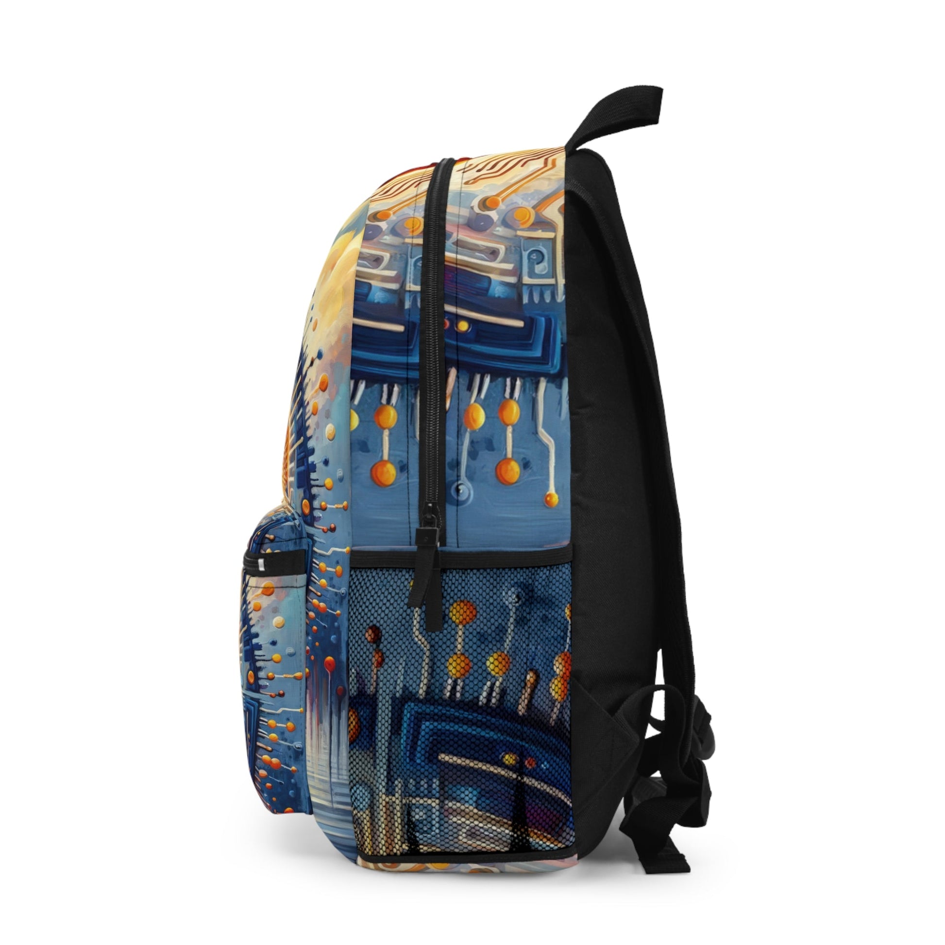 Meditative Technological Fusion Backpack - ATUH.ART