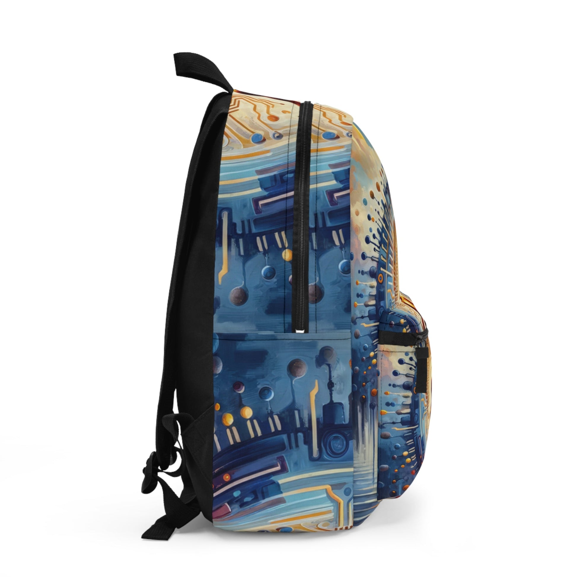 Meditative Technological Fusion Backpack - ATUH.ART