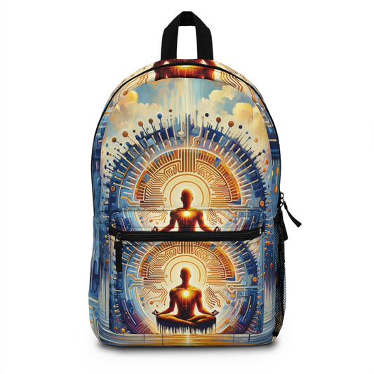 Meditative Technological Fusion Backpack - ATUH.ART