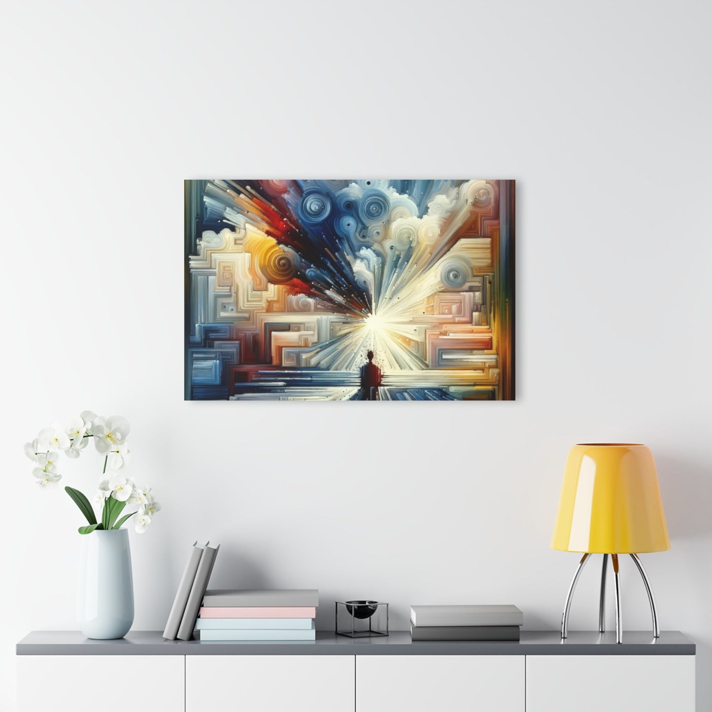 Memory Labyrinth Focus Acrylic Prints (French Cleat Hanging) - ATUH.ART