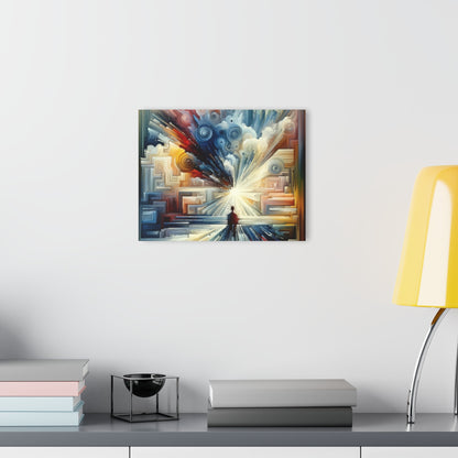 Memory Labyrinth Focus Acrylic Prints (French Cleat Hanging) - ATUH.ART