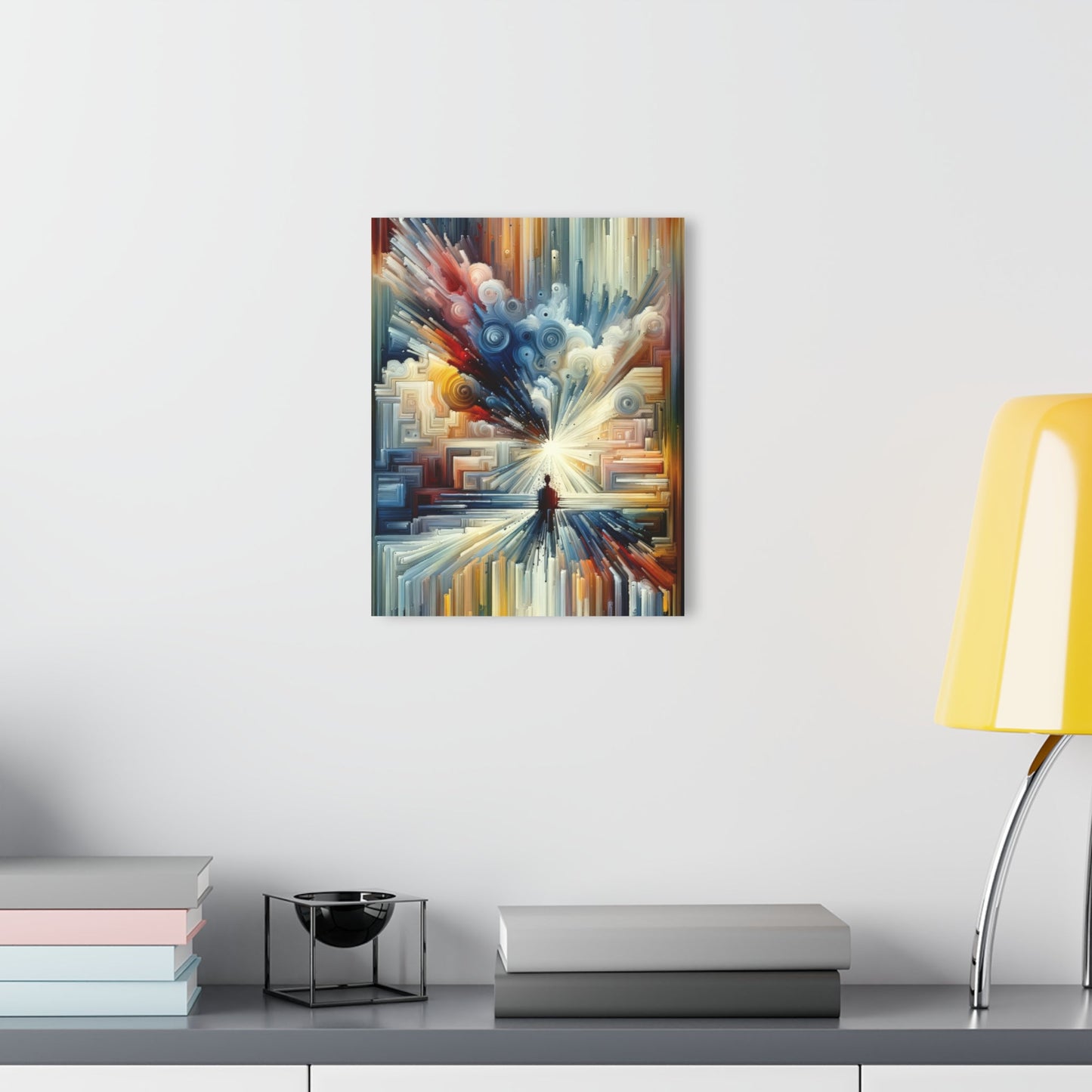 Memory Labyrinth Focus Acrylic Prints (French Cleat Hanging) - ATUH.ART