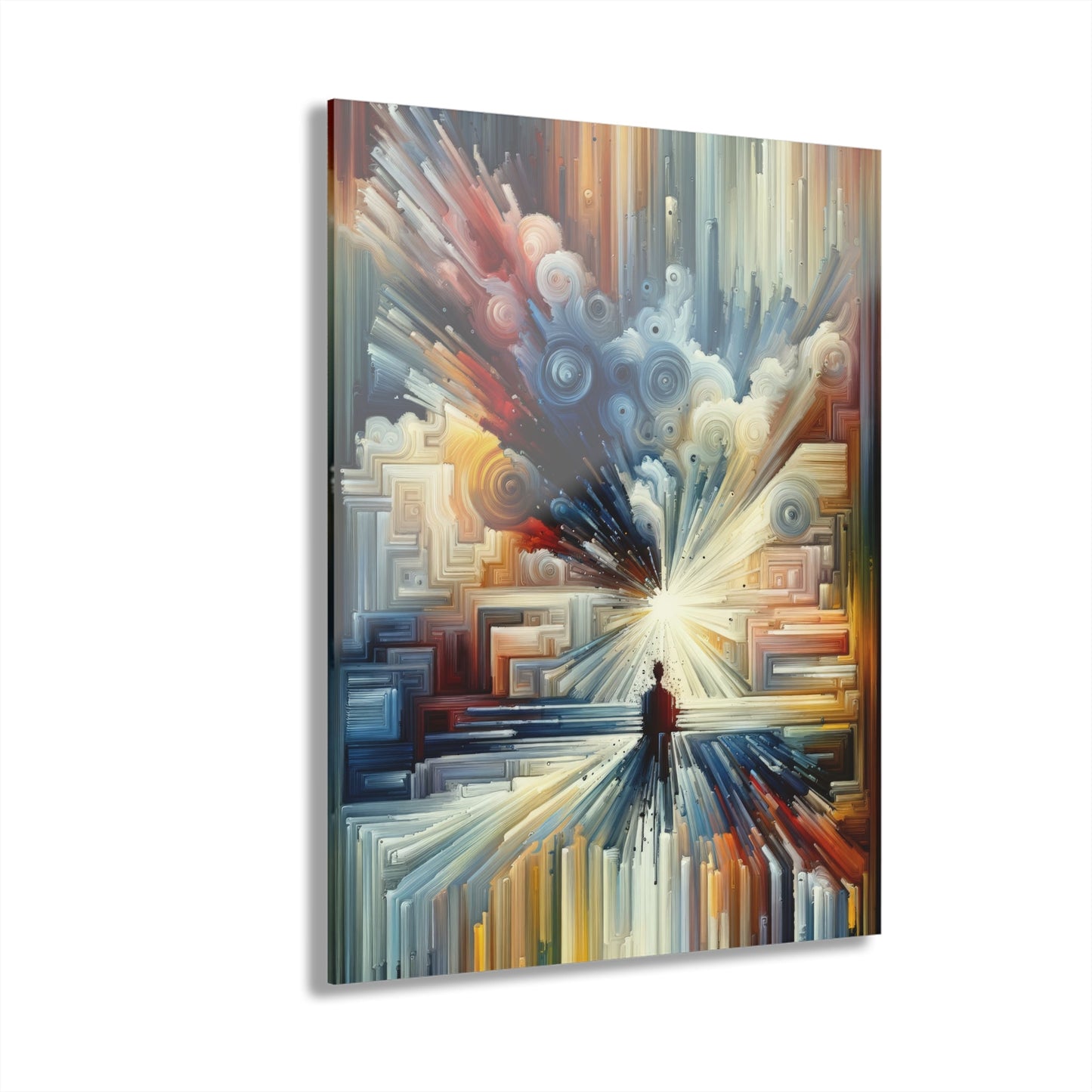 Memory Labyrinth Focus Acrylic Prints (French Cleat Hanging) - ATUH.ART
