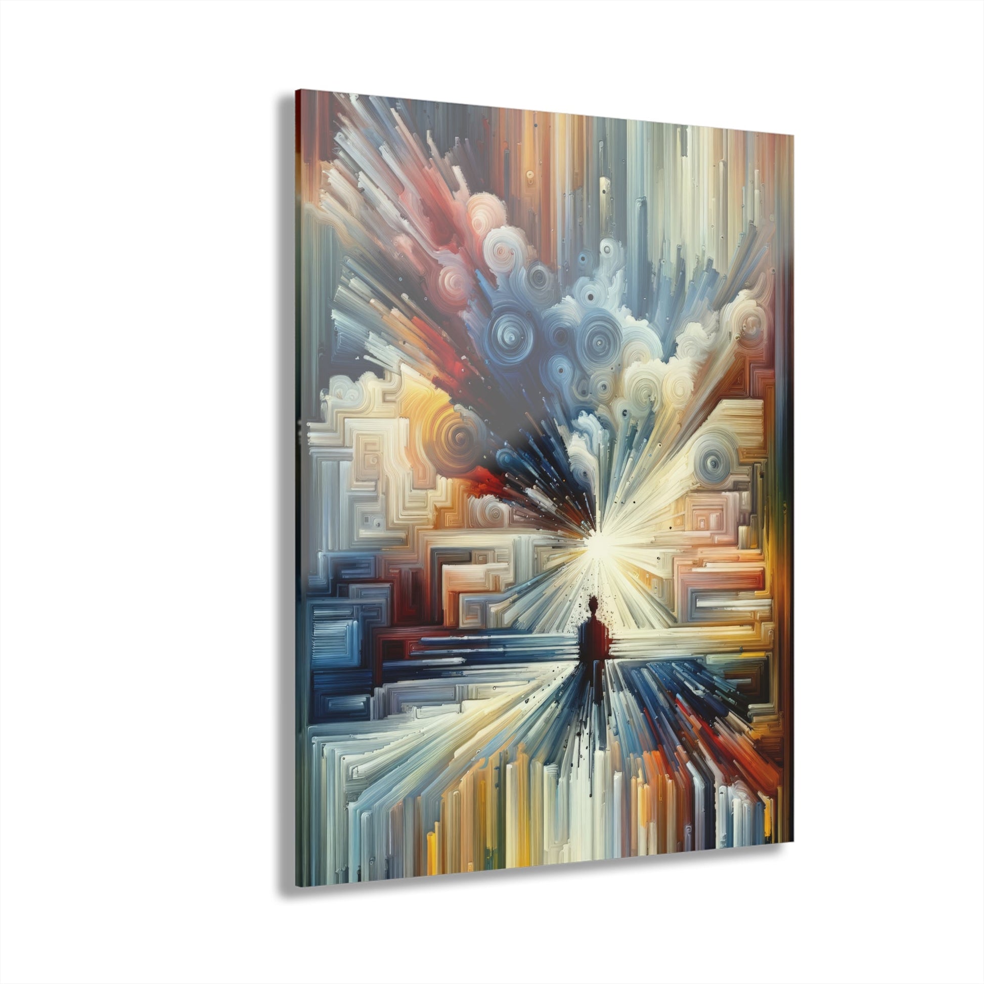 Memory Labyrinth Focus Acrylic Prints (French Cleat Hanging) - ATUH.ART