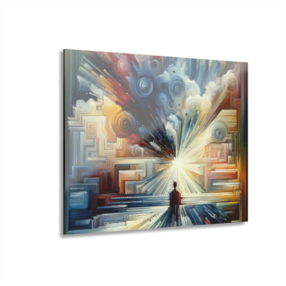 Memory Labyrinth Focus Acrylic Prints (French Cleat Hanging) - ATUH.ART