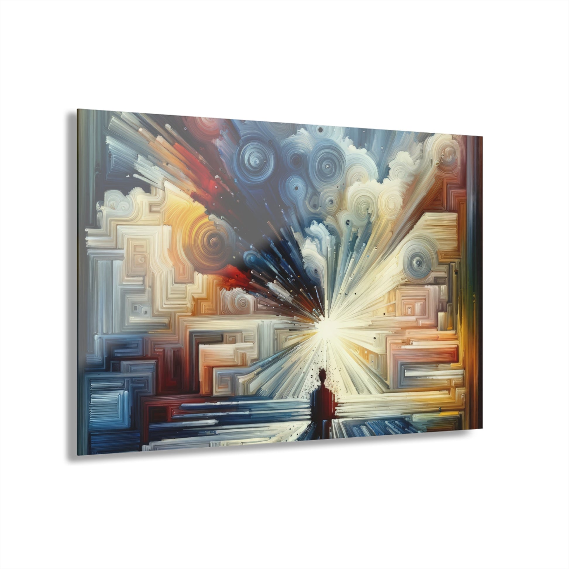 Memory Labyrinth Focus Acrylic Prints (French Cleat Hanging) - ATUH.ART